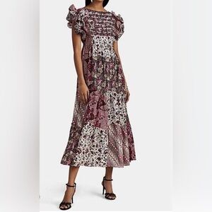 SOLD Ulla Johnson Floral Zoya Dress